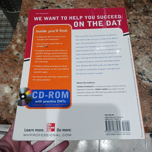 McGraw-Hill's DAT 3 Practice Tests. CD-ROM Not Included. - Picture 9 of 13
